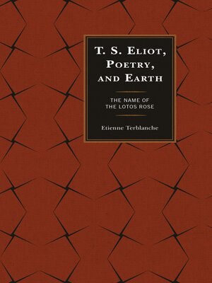cover image of T.S. Eliot, Poetry, and Earth